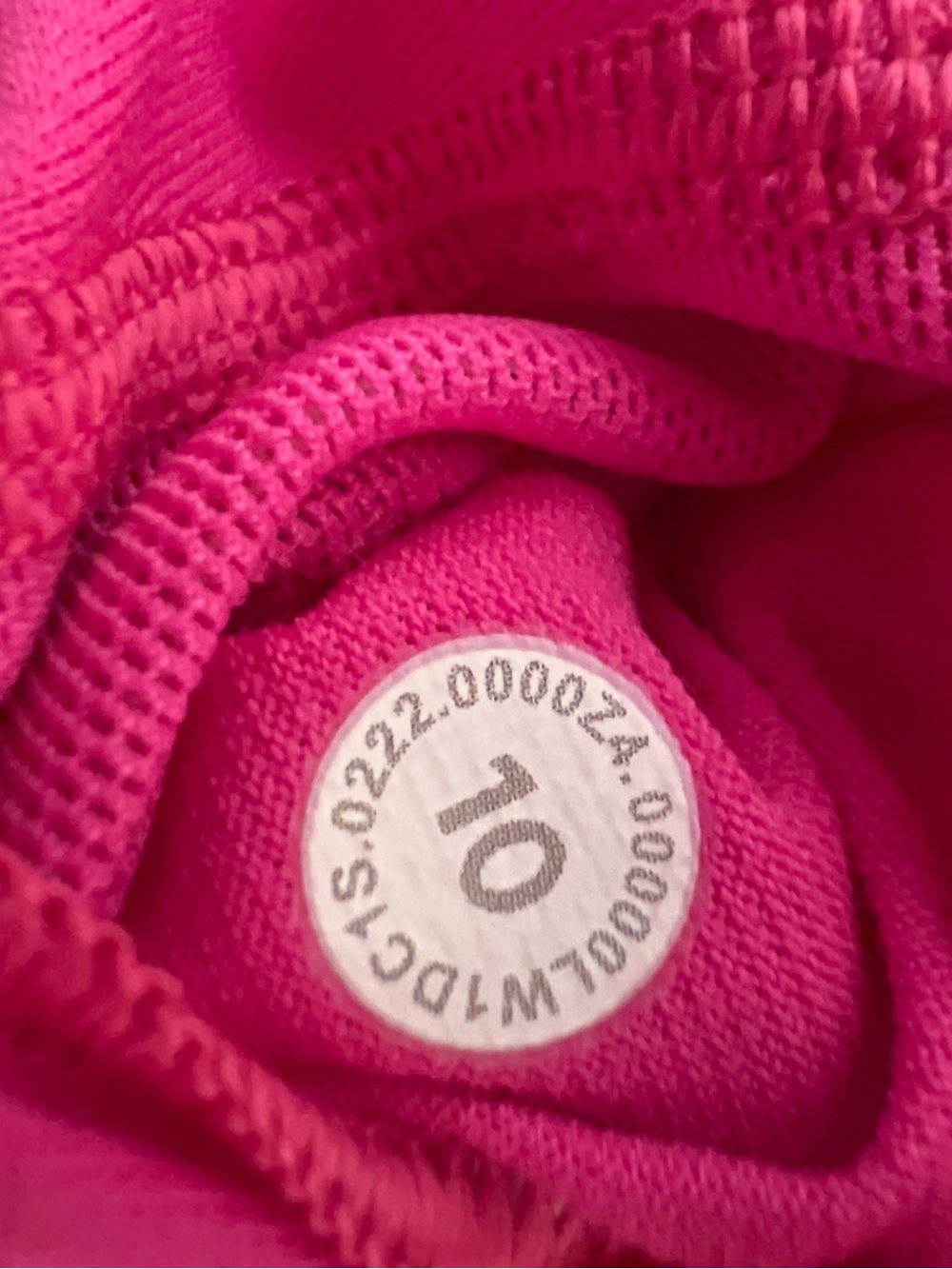 Lululemon Invigorate Training Tank Top Sonic Pink Size 10 - Picture 6 of 6